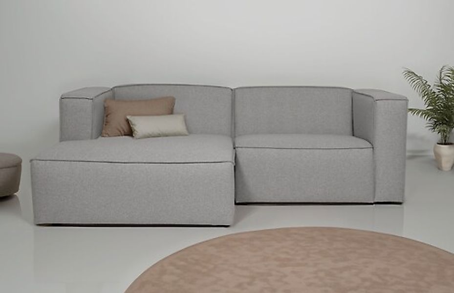 andas Ecksofa »Dalby, L-Form,«, extra tiefe Sitzfläche, mit Kedernaht, ange günstig online kaufen