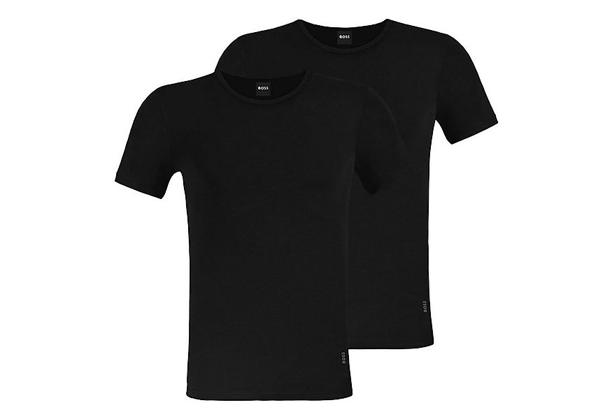 BOSS Unterziehshirt Modern T-Shirt (2-St) mit Rundhalsausschnitt günstig online kaufen