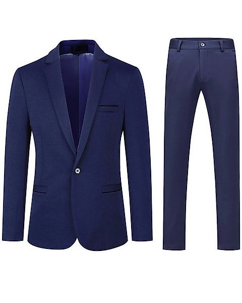 Allthemen Anzug (2 tlg) Herrenanzug Slim Fit Hochzeitanzug für Männer günstig online kaufen
