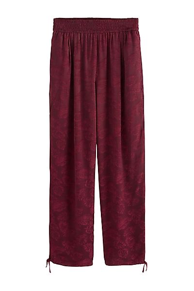 Next Haremshose Satin-Haremshose mit Jacquardmuster (1-tlg) günstig online kaufen