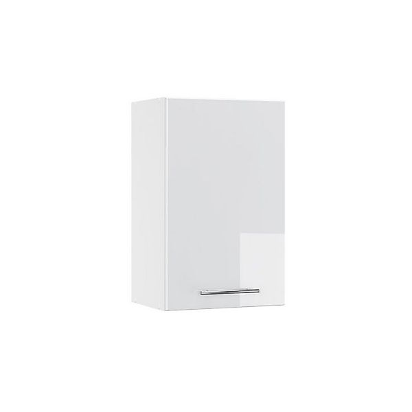 Vicco Badschrank Fame-Line Weiß Hochglanz/Weiß 45 x 72 cm günstig online kaufen