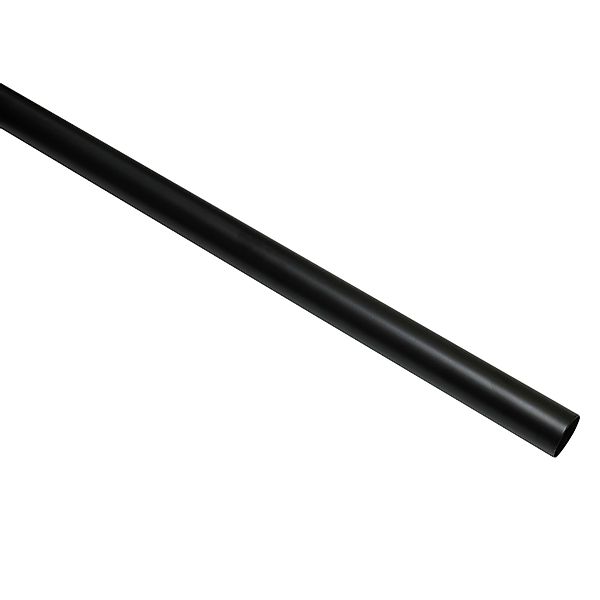 Gardinia Gardinenstange Denver Ø 25 mm 160 cm Schwarz Matt günstig online kaufen
