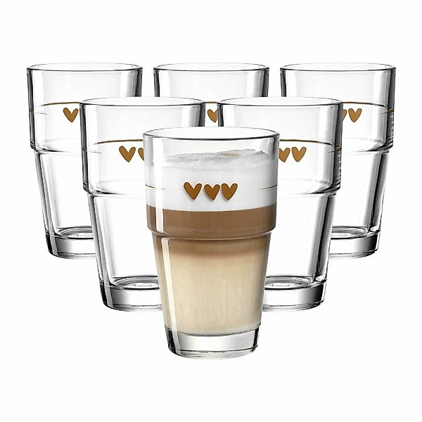 LEONARDO Glas "Becher Solo 410 ml 6er Set transparent" günstig online kaufen