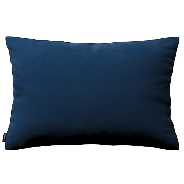 Kissenhülle Kinga rechteckig, dunkelblau, 60 x 40 cm, Velvet (704-29) günstig online kaufen