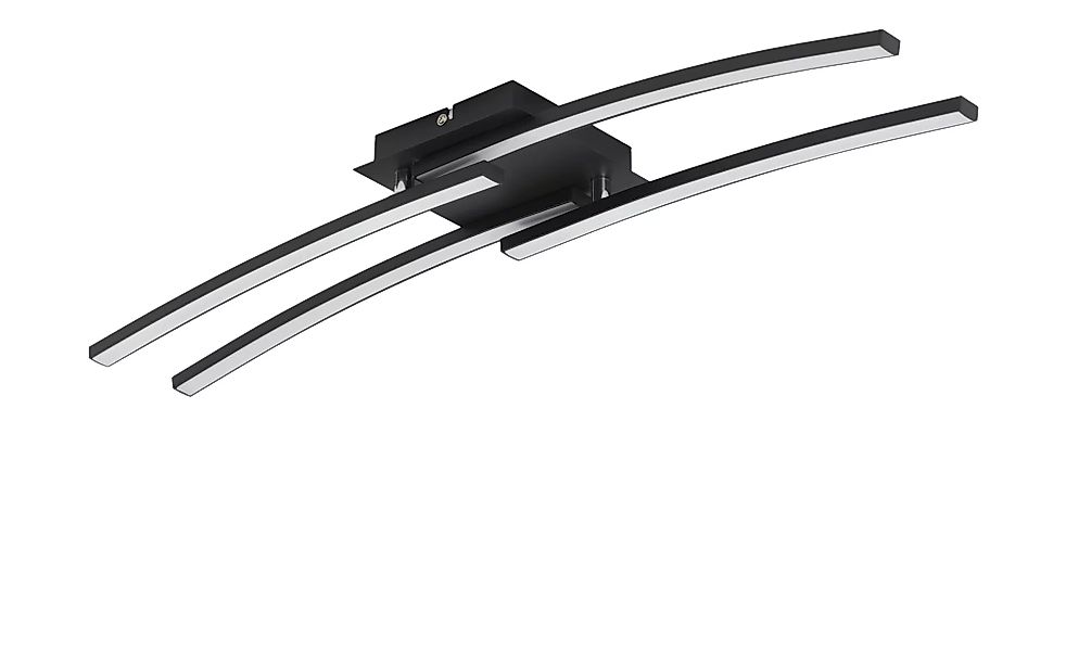 KHG LED-Deckenleuchte, 4-flammig, schwarz - schwarz - 60 cm - 11 cm - 49 cm günstig online kaufen