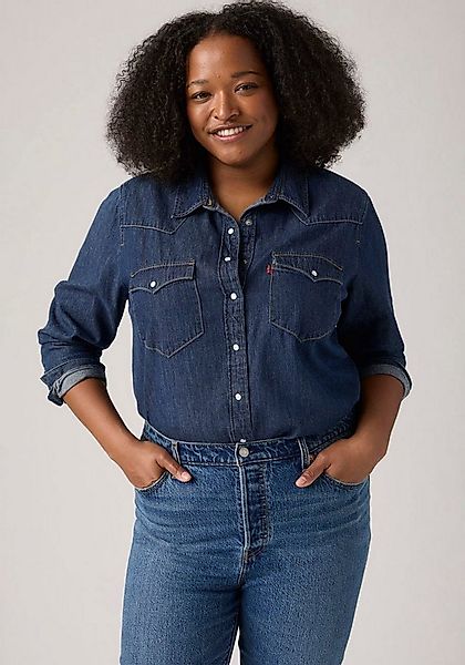 Levi's® Plus Jeansbluse PL ULTIMATE WESTERN T3 mit Taschen günstig online kaufen