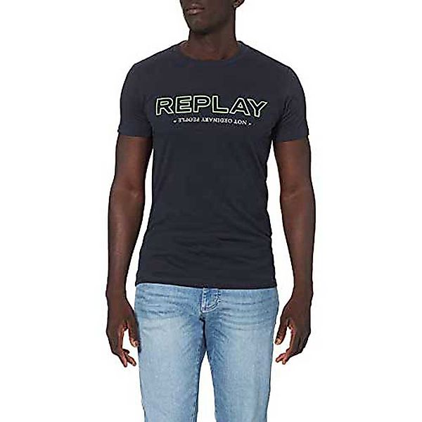Replay M3427.000.2660 T-shirt 3XL Aviator Blue günstig online kaufen