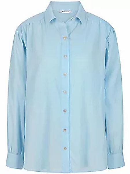 Long-Bluse Peter Hahn blau günstig online kaufen