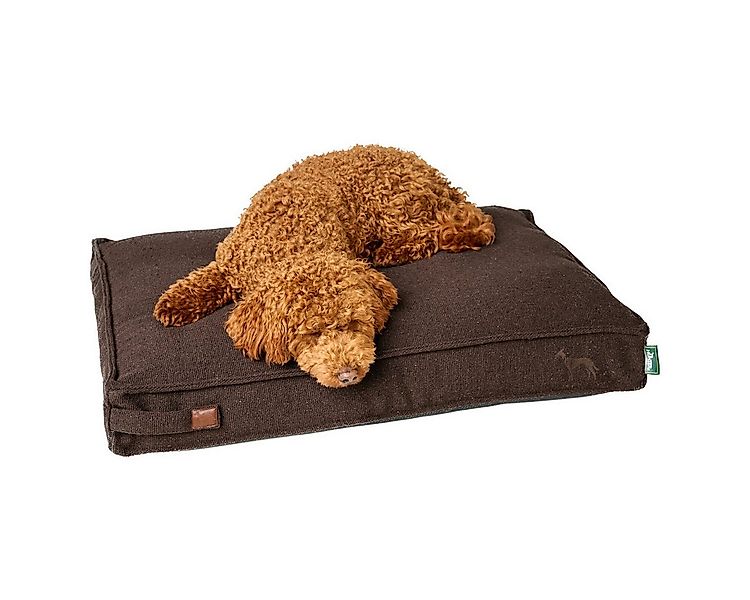 Hunter Tierbedarf Tierkissen Recycling Hundekissen Belluno braun günstig online kaufen