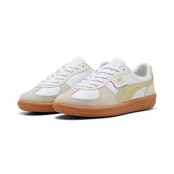 PUMA Sneaker "PALERMO LTH" mit Obermaterial aus Leder, mit Overlays aus Wil günstig online kaufen