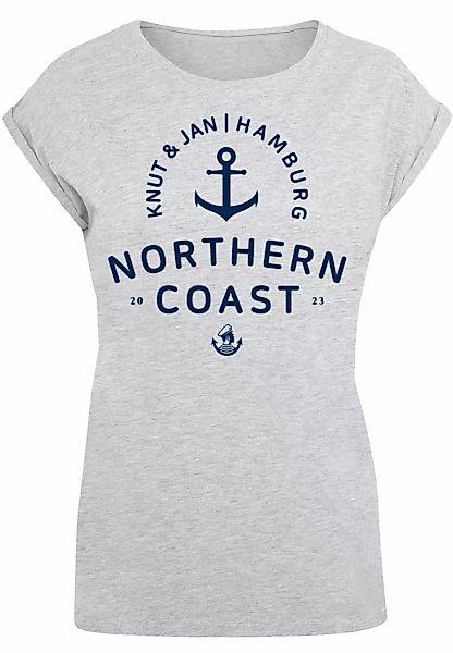 F4NT4STIC T-Shirt "Nordsee Knut & Jan Hamburg", Print günstig online kaufen