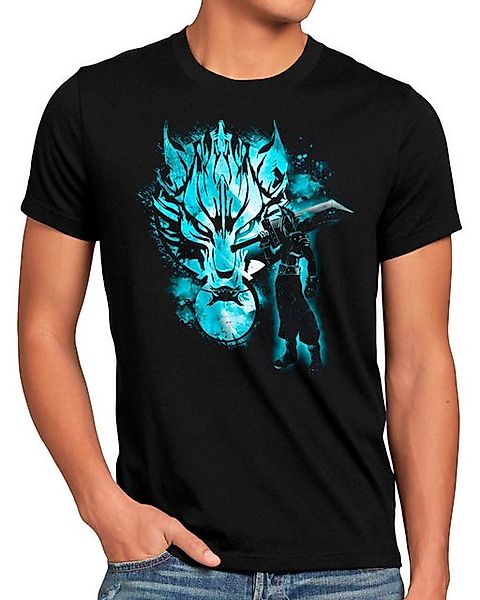 style3 T-Shirt Wolf Avalanche final fantasy 7 VII chocobo remake günstig online kaufen