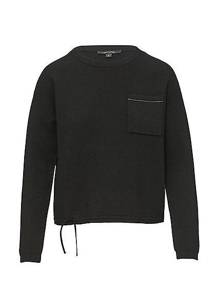 Comma Rollkragenpullover mit Rippbündchen günstig online kaufen