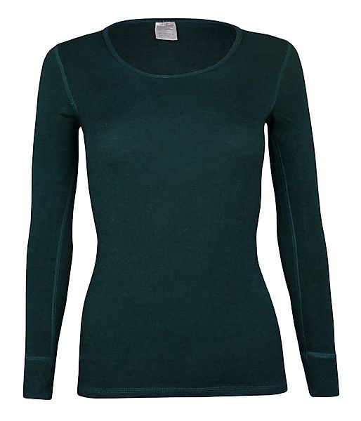wobera NATUR Unterhemd Langarmshirt/Unterhemd langer Arm für Damen mit Schu günstig online kaufen