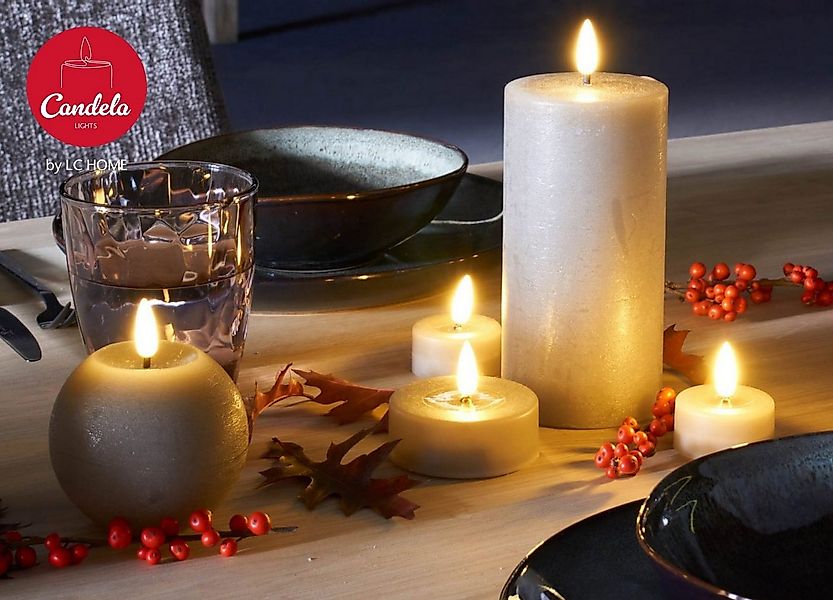 LC Home Bild Candela Lights LED Kerzen Teelichter Set Fernbedienung & Timer günstig online kaufen