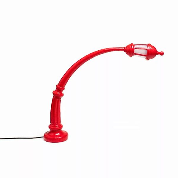 Tischleuchte Sidonia LED plastikmaterial rot / LED - L 75 x H 59 cm - Selet günstig online kaufen