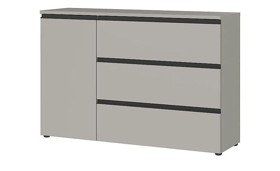 uno Sideboard  Beta ¦ grau ¦ Maße (cm): B: 135 H: 91 T: 41.0 Kommoden & Sid günstig online kaufen