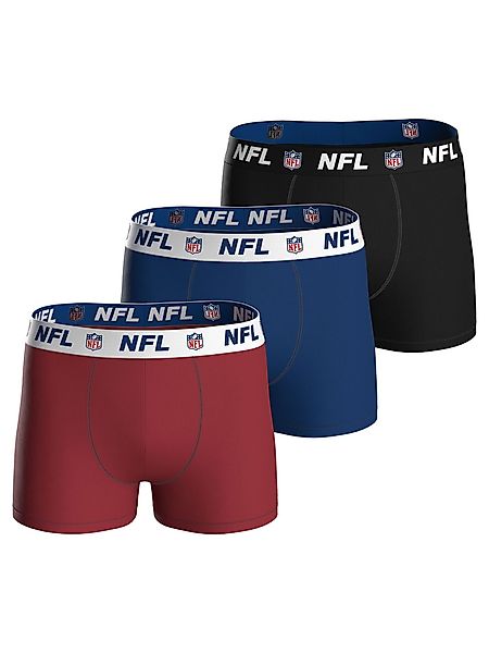 HUDDLE Boxer NFL Shield (3-St) Boxershorts, günstig online kaufen