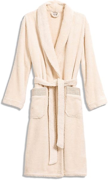 Möve Unisex-Bademantel Schalkragen, Langform, Walkfrottier, Schalkragen, günstig online kaufen