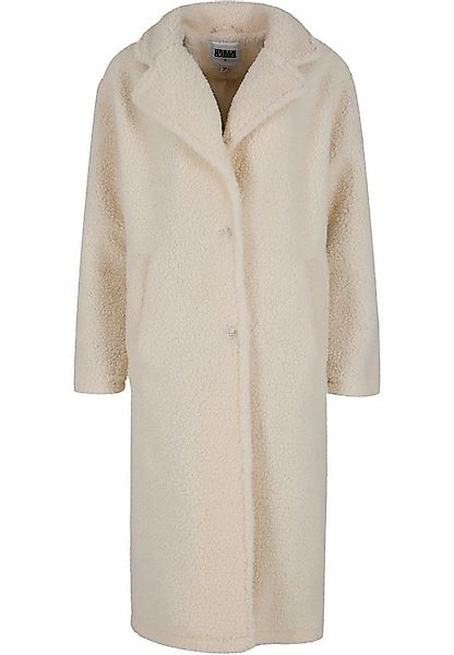 URBAN CLASSICS Winterjacke Urban Classics Ladies Teddy Long Coat (1-St) günstig online kaufen