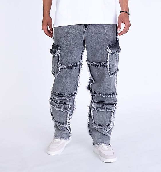 Denim House Loose-fit-Jeans Lässige Herren Baggy günstig online kaufen