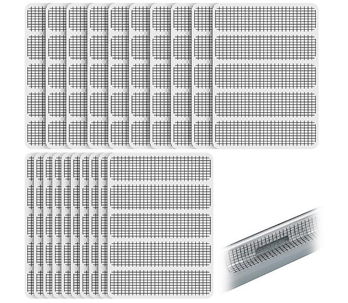 Coonoor Reparatur-Set Fliegengitter Reparaturset, Selbstklebende Fiberglas günstig online kaufen