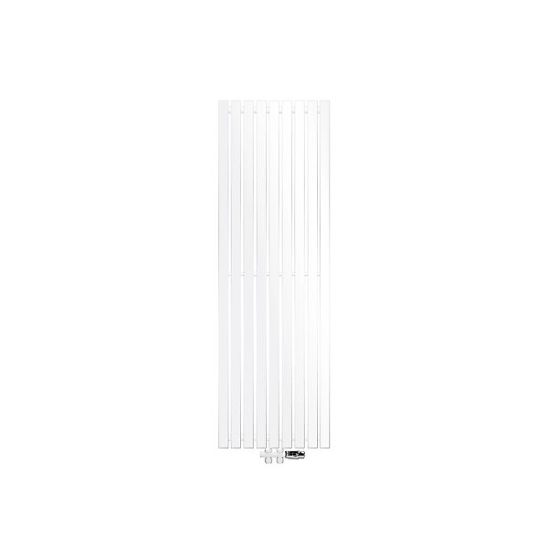 ECD Germany Stella Design Paneelheizkörper 480x1400 mm Weiß Thermostat Durc günstig online kaufen