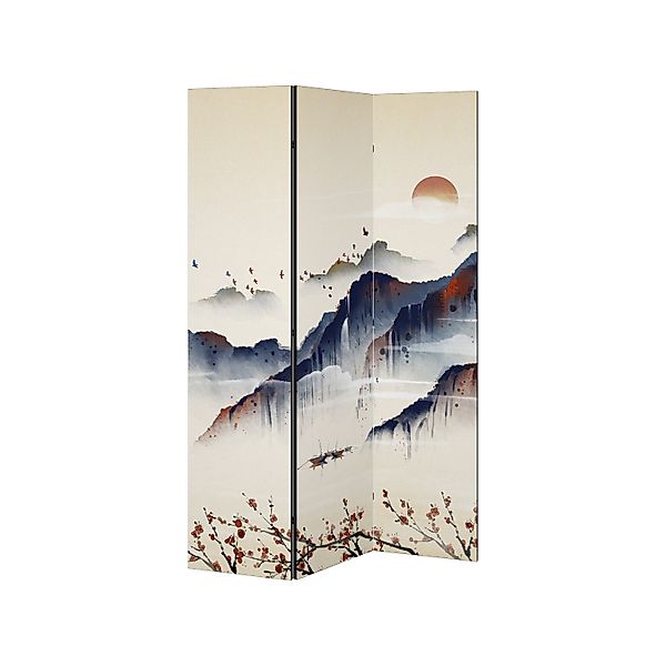 SPACEREBELS Paravent, Raumteiler - 3-teilig Raumtrenner, günstig online kaufen