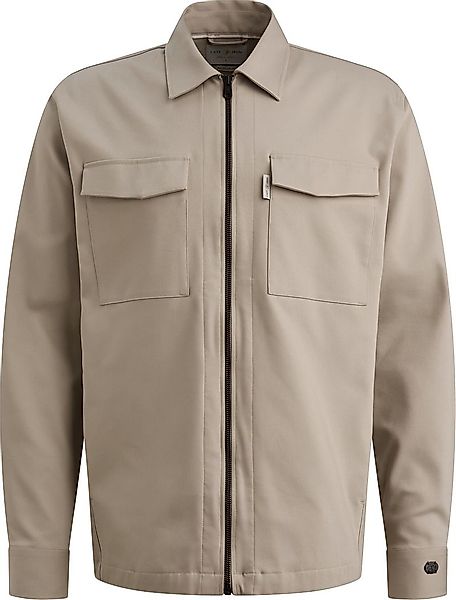 Cast Iron Tech Overshirt Zip Beige - Größe XXL günstig online kaufen