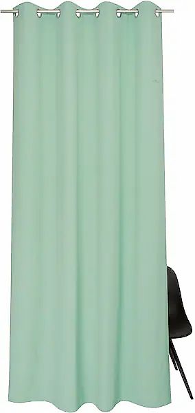 TOM TAILOR HOME Vorhang »Dove Signature«, (1 St.), mit aufgesticktem Marken günstig online kaufen