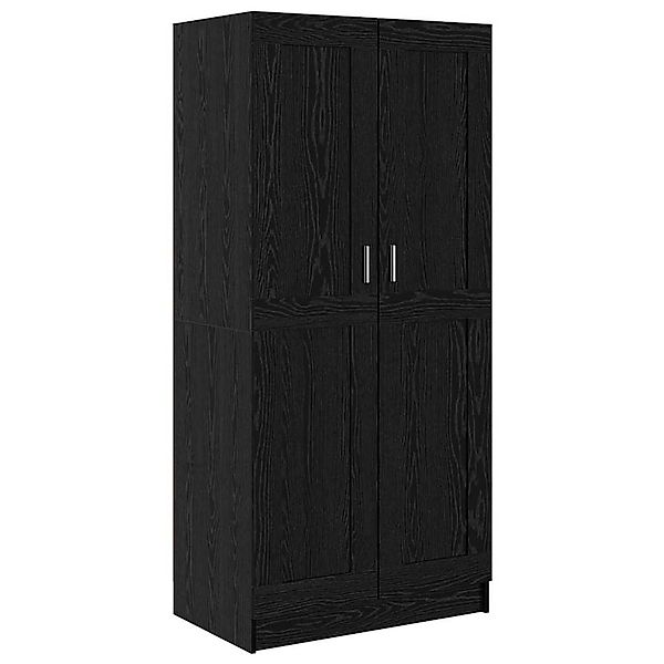 vidaXL Kleiderschrank Schwarz Eichen-Optik 82,5 x 51,5 x 180 cm 875163 günstig online kaufen
