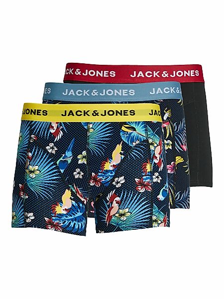 Jack & Jones Trunk "JACFLOWER BIRD TRUNKS 3 PACK NOOS" Packung, 3 Stk. günstig online kaufen
