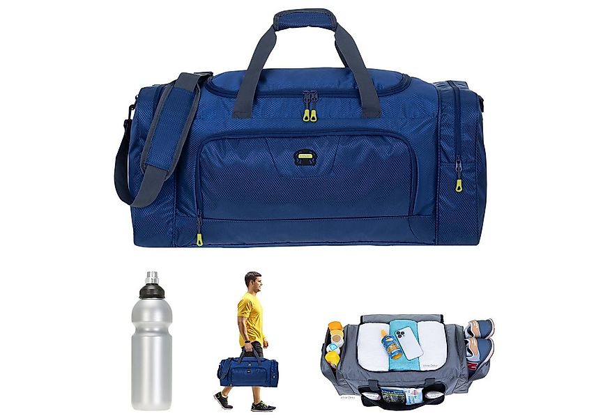 ELEPHANT Sporttasche groß Saunatasche Reisetasche Trainer XL 69 cm, 55 Lite günstig online kaufen