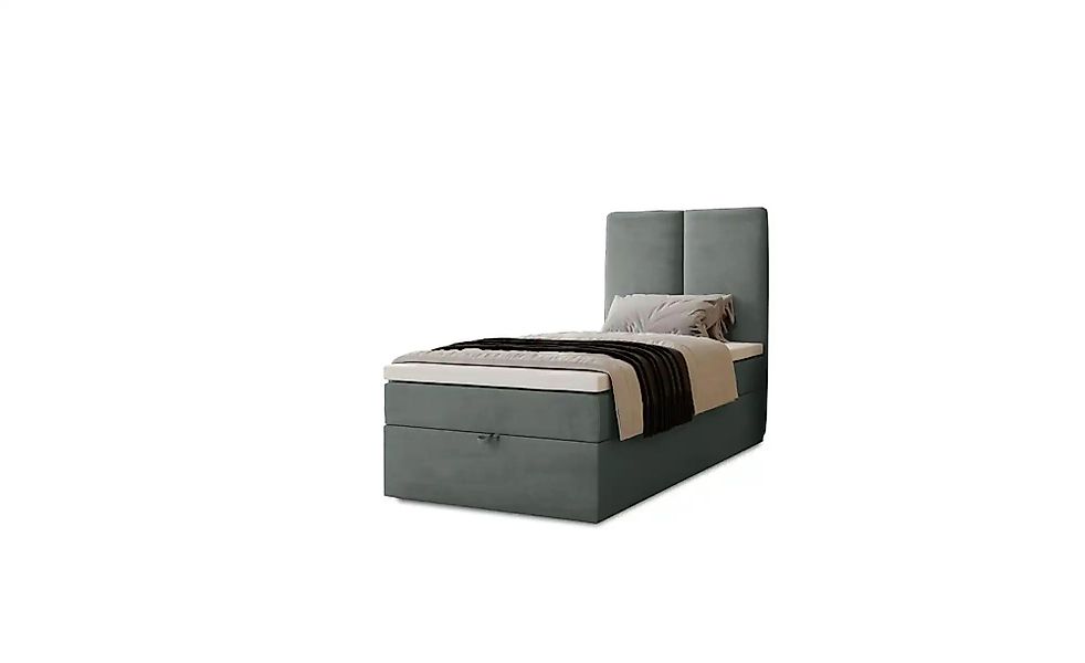 Boxbett mit Stauraum  Macclesfield ¦ grau ¦ Maße (cm): B: 81 H: 110 Betten günstig online kaufen