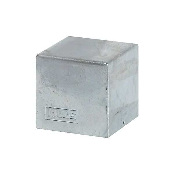 Pfostenabdeckung Cubic Silber 71 mm x 71 mm günstig online kaufen