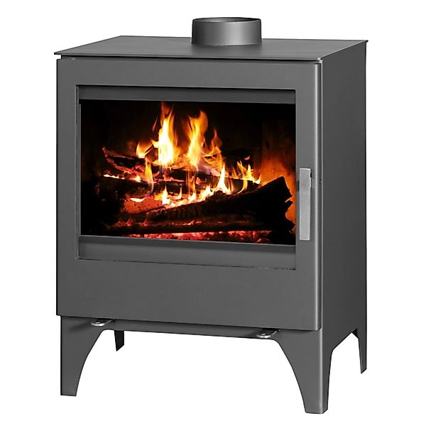 Victoria Kaminofen Modena L schwarz und 9,76kW mit XXL-Sichtscheibe günstig online kaufen