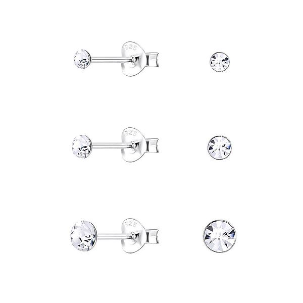 Order & Smile Schmuck Ohrstecker-Set 3er günstig online kaufen
