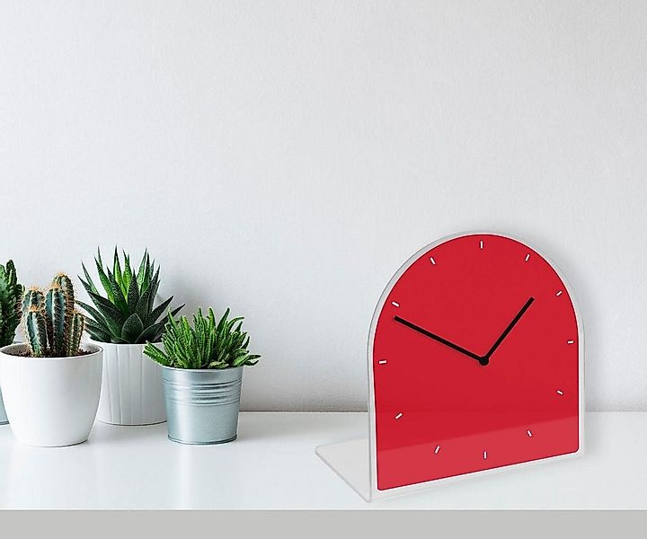 queence Tischuhr Helene Tisch, Uhr, modern, geräuschlos günstig online kaufen