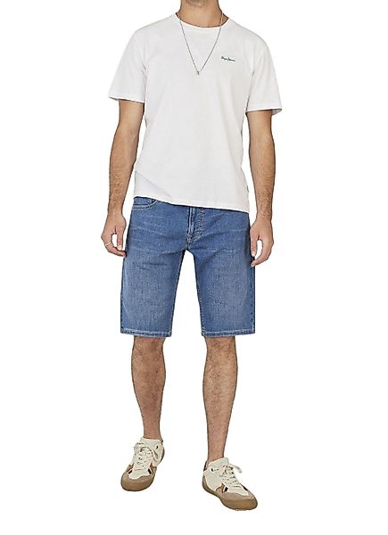 Pepe Jeans Herren Jeans Short SLIM GYMDIGO SHORT TRACK - Slim Fit - Blau Gr günstig online kaufen