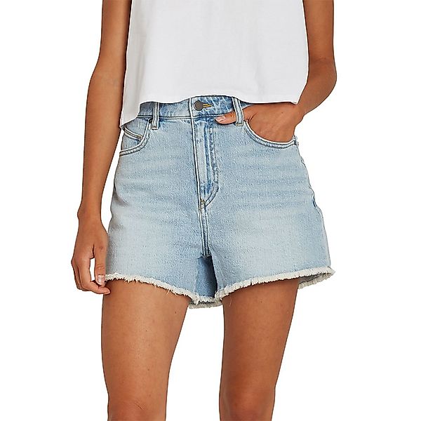 Volcom Stoney High Rise Jeans-shorts 26 Sun Faded Indigo günstig online kaufen