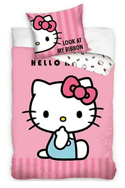 Hello Kitty Bettwäsche Hello Kitty Kinderbettwäsche 140 x 200 cm günstig online kaufen