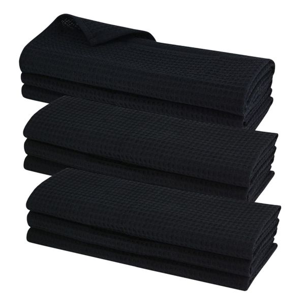 Engelland Geschirrtuch Poliertuch, (Vorteils-Set, 9-tlg., Waffel-Pique), günstig online kaufen