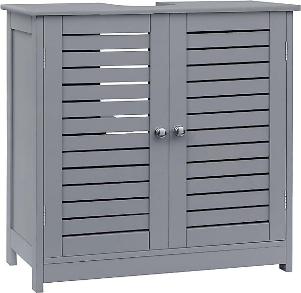 EUGAD Waschbeckenunterschrank (1-St) Unterschrank 60x30x60 cm mit 2 Türe Gr günstig online kaufen