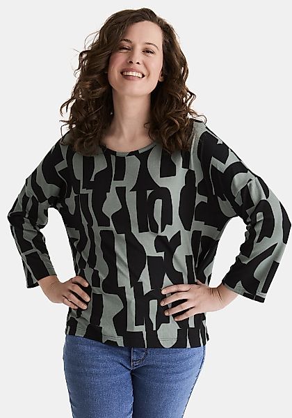STOOKER WOMEN "CARLY T-Shirt 3/4-Arm" Loose Fit Shirt Rundhals 3/4 Arm für günstig online kaufen