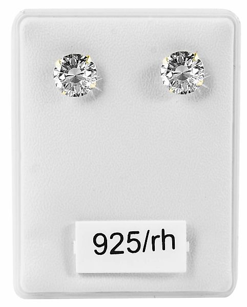 Adelia´s Paar Ohrhänger "Damen Ohrringe – Ohrstecker aus 925 Silber mit Zir günstig online kaufen