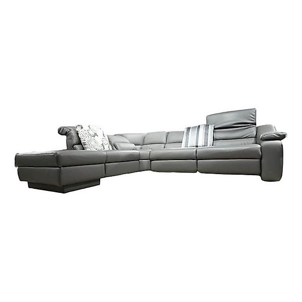 himolla Ecksofa Ecksofa 1330 Callas Leder 24 Longlife Zinn Grau Mit günstig online kaufen