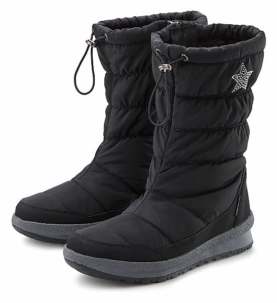 LASCANA Winterstiefel "Winterboots, Stiefelette" mit wasserabweisender Comf günstig online kaufen