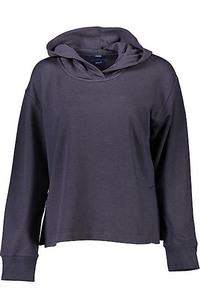 Gant Sweatshirt Blaues Damen-Hoodie ohne Reißverschluss – Mit günstig online kaufen