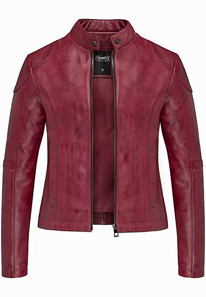 REPUBLIX Lederjacke OPAL Echtleder Damen Biker Zipper Jacke günstig online kaufen