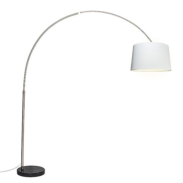 Qazqa Stehlampe Booglamp XXL, ohne Leuchtmittel, günstig online kaufen